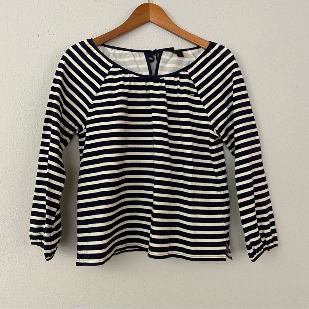 J. Crew Long Sleeve Striped Shirt